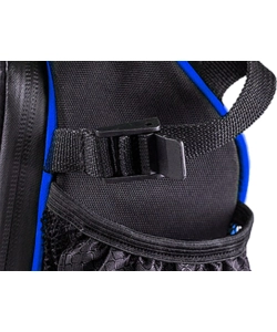 Borsa da sella per bicicletta sparco in nylon, 26x8,8x7 cm